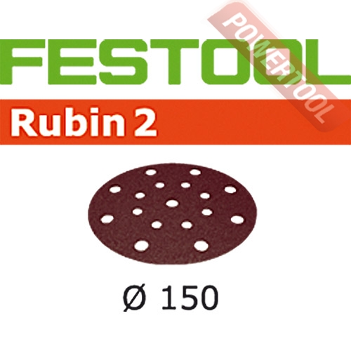 Шлифовальный круг FESTOOL Rubin 2 STF D150/16 P60 RU2/50