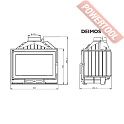 Каминная топка NORDFLAM Deimos