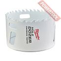 Биметаллическая твердосплавная универсальная коронка TCT 76х41 мм MILWAUKEE Hole Dozer Carbide Teeth 49560734