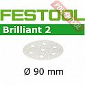 Шлифовальные круги FESTOOL Brilliant 2 STF D90/6 P60 BR2/50