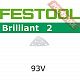 Шлифовальные листы FESTOOL Brilliant 2 STF V93/6 P240 BR2/100