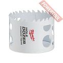 Биметаллическая твердосплавная универсальная коронка TCT 64х41 мм MILWAUKEE Hole Dozer Carbide Teeth 49560727