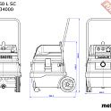 Пылесос строительный METABO ASR 50 L SC