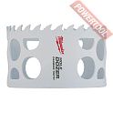 Биметаллическая твердосплавная универсальная коронка TCT 83х41 мм MILWAUKEE Hole Dozer Carbide Teeth 49560736
