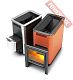 Печь каменка для бани и сауны ТЕРМОФОР Тунгуска 2011 Inox Антрацит с теплообменником