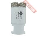 Коронка алмазная по керамограниту 30х35 мм хвостовик M14 TRIO DIAMOND Vacuum Brazed VB030