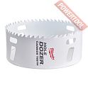 Биметаллическая твердосплавная универсальная коронка TCT 114х41 мм MILWAUKEE Hole Dozer Carbide Teeth 49560746