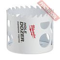 Биметаллическая твердосплавная универсальная коронка TCT 57х41 мм MILWAUKEE Hole Dozer Carbide Teeth 49560724