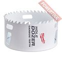 Биметаллическая твердосплавная универсальная коронка TCT 89х41 мм MILWAUKEE Hole Dozer Carbide Teeth 49560738