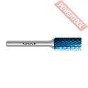 Борфреза твердосплавная с покрытием Blue-Tec форма B 3х14х3х38 мм насечка HP-1 KARNASCH 11.5017-015