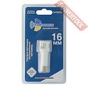 Коронка алмазная по керамограниту 16х35 мм хвостовик M14 TRIO DIAMOND Vacuum Brazed VB016