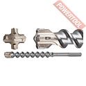 Бур SDS-Max 30х450/570 мм 4 грани MAKITA 4Cutter E-11514