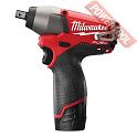 Аккумуляторный импульсный ударный гайковерт MILWAUKEE M12 CIW14-0 FUEL