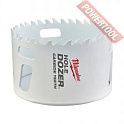 Биметаллическая твердосплавная универсальная коронка TCT 70х41 мм MILWAUKEE Hole Dozer Carbide Teeth 49560731