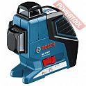 Лазерный уровень построитель плоскостей BOSCH GLL 3-80 P