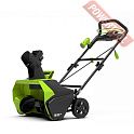 Снегоуборщик колесный аккумуляторный GREENWORKS GD40STK5