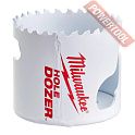 Биметаллическая универсальная коронка 56х41 мм MILWAUKEE Hole Dozer 49560129
