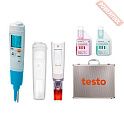 Анализатор жидкости pH-метр с буферными растворами TESTO 206 pH2